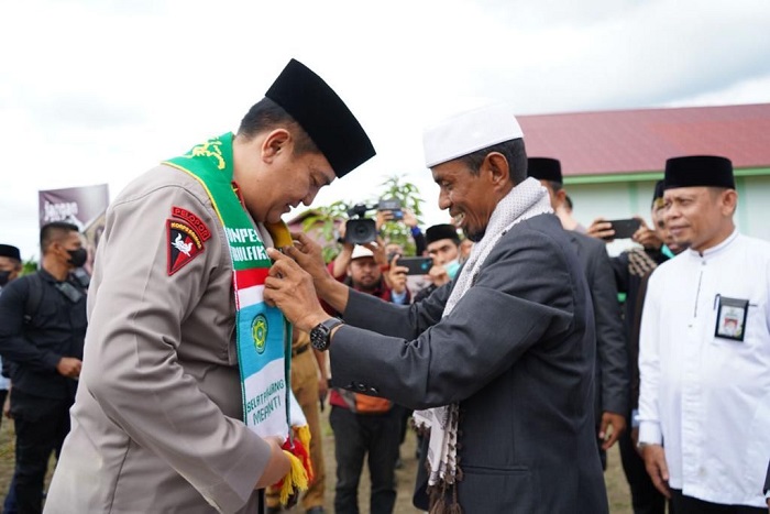 Kunker ke Meranti, Kapolda Riau Pilih Silaturahmi ke Pondok Pesantren Darul Fikri Agenda Pertama